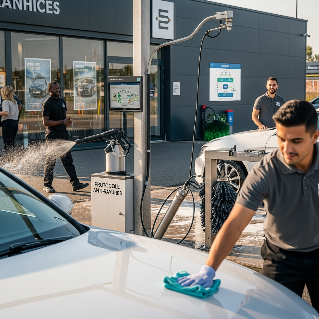 Découvrez comment lancer une franchise lavage voiture avec une approche pro: concept, matériel, protocoles anti-rayures et plan marketing. Guide pratique pour réussir, attirer des clients et optimiser la rentabilité de votre réseau.